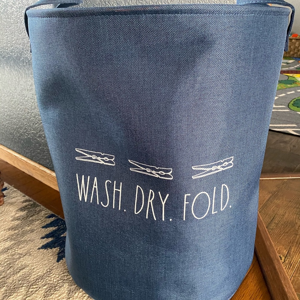 Rae Dunn laundry bin